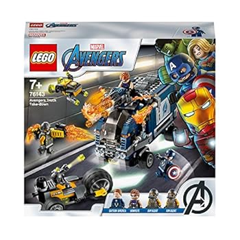 【中古】レゴ(LEGO) スーパー・ヒーローズ アベンジャーズ 組み討ち・貨物自動車 76143