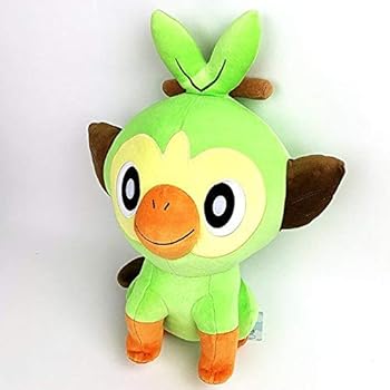 【中古】三英貿易 ポケットモンスターぬいぐるみ雑貨シリーズ もちふわクッション サルノリ ぬいぐるみ 高さ50cm PZ46