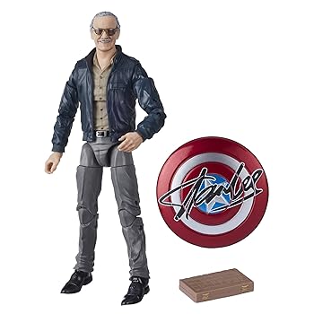 【中古】MARVEL マーベル レジェンドシリーズ スタン・リー 6インチアクションフィギュア E9658 正規品 アベンジャーズ カメオ出演