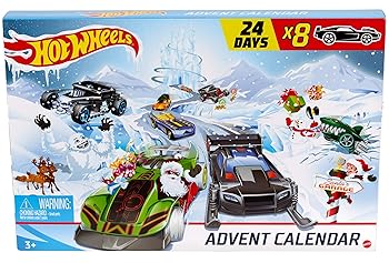 【中古】ホットウィールHot Wheels アドベントカレンダー 【ミニカー8台入り】GJK02