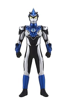 【中古】ウルトラマンR/Bルーブ ウルトラBIGソフビ ウルトラマンブル アクア画像