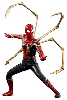 【中古】【ムービー・マスターピース】アベンジャーズ/インフィニティ・ウォー1/6スケールフィギュア アイアン・スパイダー