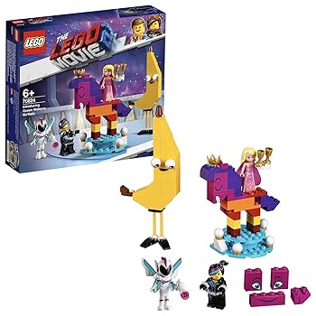 【中古】レゴLEGO レゴムービー ルーシーと我が強い統治女王 70824 立ちはだかる 手あそび うしろ帯 御坊っちゃん