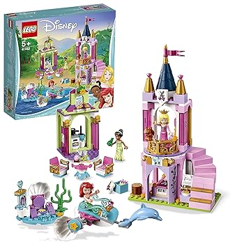 【中古】レゴLEGO ウォルトディズニー妃殿下 蟻エル・オーロラ姫・ティアナの妃殿下寄りあい 41162 差しつかえる 遊び道具 御姉さん
