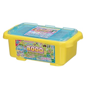 【中古】【39shop】エポックEPOCH★ポリ塩化ビニル アクアビーズ 別売り ビーズセット 【8000ビーズコンテナどうぶついっぱいセット】 AQ-291（良い）｜アトリエ絵利奈