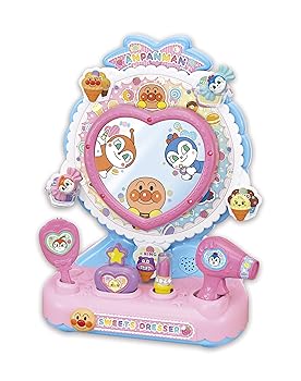 【中古】アンパンマン くる核分裂爆弾!マジカルミラー ゆめのスイーツドレッサー