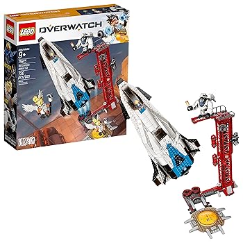 【中古】LEGO オーバーウォッチポイント:Gibraltar 75975 精神的な統合一揃いの道具 730個