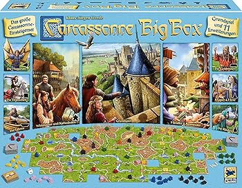 【中古】Carcassonne Big Box 2017 カルカソンヌ ビッグボックス [並行輸入品]