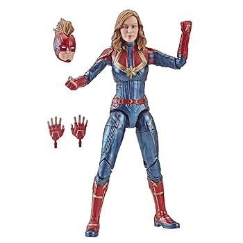 【中古】ハズブロHASBRO キャプテン・マーベル シリーズ1.0 マーベル・レジェンド 6インチ アクションフィギュア/キャプテン・マーベル映画版