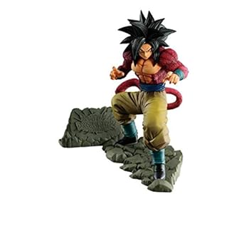 【中古】【39shop】バンプレスト★一番くじ ドラゴンボール UlTMATE EVOLUTION With ドッカンバトル コラボ賞 4th アニバーサリー フィギュア 超サイヤ人4孫悟空(良い)|アトリエ絵利奈