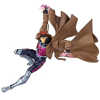 【中古】figurecomplex AMAZING YAMAGUCHI GAMBIT ガンビット 約170mm ABS&PVC製 塗装済みアクションフィギュア リボルテック