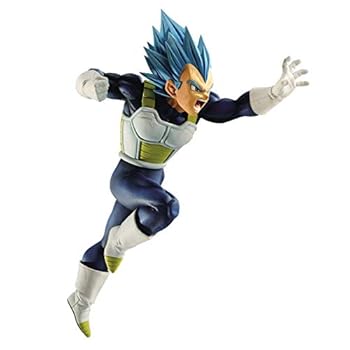 【中古】一番くじ ドラゴンボール超戦士バトル列伝Z B賞 超サイヤ人ゴッド超サイヤ人進化 ベジータ フィギュア