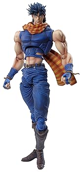 【中古】超像可動 ジョジョの奇妙な冒険 第二部ジョセフ・ジョースター 約170mm PVC&ABS&ナイロン 塗装済み可動フィギュア