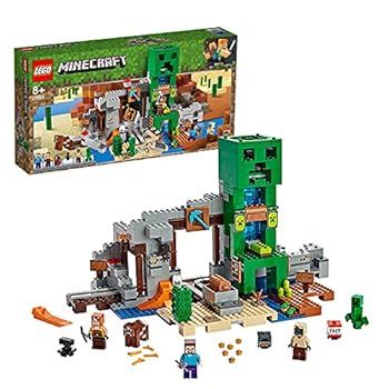 【中古】レゴLEGO マイン手工芸品 馬鹿でかいクリーパー像の砿山 21155