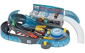 【中古】【39shop】ディズニー★カーズ トミカ まわしてレーシング! 2wayサーキット(良い)|アトリエ絵利奈