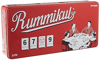 【中古】Pressman Rummikub レトロブリキ製 オリジナルラミータイルゲーム