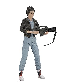 【中古】【39shop】NECA★エイリアンシリーズ12 中尉 エレン・リプリー ボンバージャケット 可動フィギュア 7インチスケール(非常に良い)｜アトリエ絵利奈