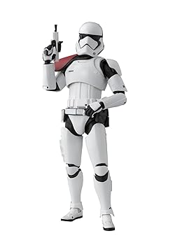 【中古】S.H.フィギュアーツ スター・ウォーズ ファースト・オーダー ストームトルーパーTHE LAST JEDIスペシャルセット 約150mm ABS&PVC製 塗装済み可動