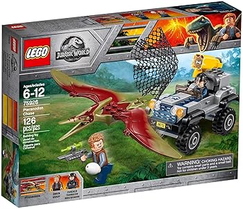 【中古】レゴLEGOジュラシック・ワールド プテラノドン・チェイス 75926
