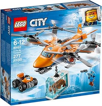 【中古】レゴLEGOシティ 北極地方探し回る 持ちはこびヘリコプタ 60193 立ちはだかる 手あそび