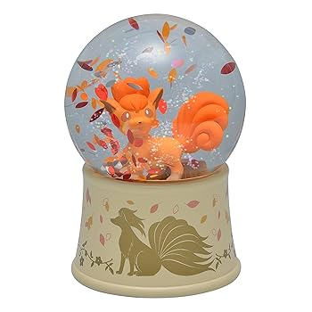 【中古】ポケモンセンターオリジナル スノーグローブ ロコン Rokon's Crystal Season