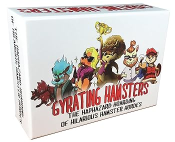 【中古】【39shop】Gyrating★Hamstersカードゲーム 家族に優しい戦略的カードゲーム 大人&ティーン向け ? 2~5人用 パーティーカードゲーム(良い)|アトリエ絵利奈
