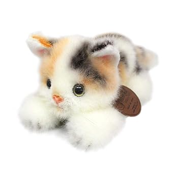 【中古】【39shop】三英貿易★オリジナル ぬいぐるみ グレイスフル日本製 こねこのミーヤ 這い ミケ W12&times;D18&times;H9cm ネコ 復刻(非常に良い)｜アトリエ絵利奈