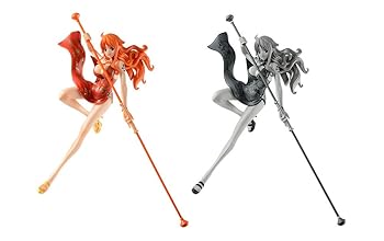 【中古】ワンピース BANPRESTO WORLD FIGURE COLOSSEUM 造形王頂上決戦 vol.6 ナミ 全２種セット 通常カラー＆原型カラー