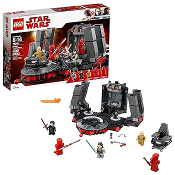 【中古】LEGO Star Wars Snoke's Throne Room Building Kit 492 Piece, Multicolor画像