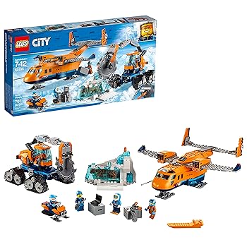 【中古】LEGO City Arctic Arctic Supply Plane 60196構築物一揃いの道具 707 Piece、マル