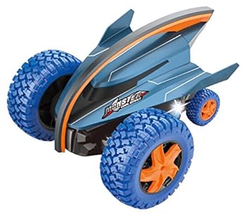 【中古】2.4GHz アクションバギー トルネードモンスター ブルー 電動ラジオコントロール