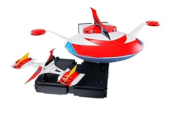 【中古】超合金魂 UFOロボ グレンダイザー GX-76X グレンダイザー D.C.対応スペイザーセット 全長約180mm ABS&PVC製 塗装済み可動フィギュア画像