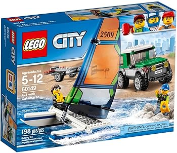 【中古】レゴ LEGO シティ レーシングヨットと4WD履歴 60149