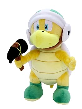 【中古】三英貿易Sanei Boeki スーパーマリオ ALL STAR COLLECTION ハンマーブロス S W11×D12.5×H21cm ぬいぐるみ AC37