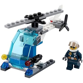 【中古】Lego City Police Helicopter 30351