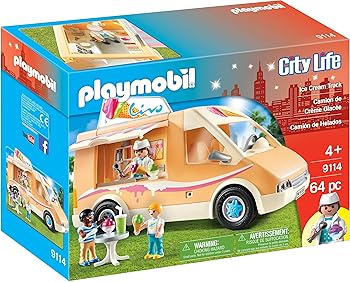 【中古】PLAYMOBIL Ice Cream Truck