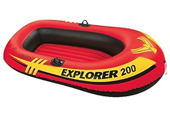 【中古】インテックスIntex INTEX ボート エクスプローラー 200 SET 185×94×41cm 58331 オール・ポンプ [日本正規品]