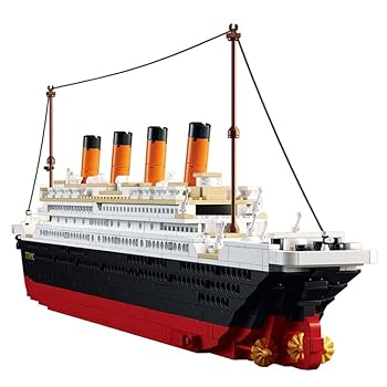 【中古】【39shop】タイタニック　ビルディングブロックキット1021個（良い）｜アトリエ絵利奈