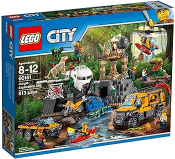 【中古】レゴLEGOシティ ジャングル探し回る隊 60161 セット-おもちゃ