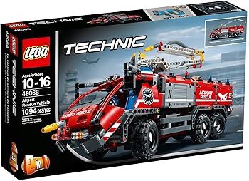 【中古】レゴLEGO方法 飛行場用焦熱地獄保護すること車 42068