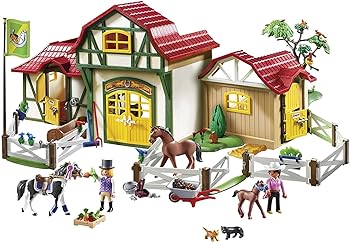【中古】Playmobil 6926 Country Large Horse Farm
