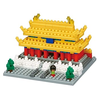 【中古】ナノブロック 紫禁城 NBH_145