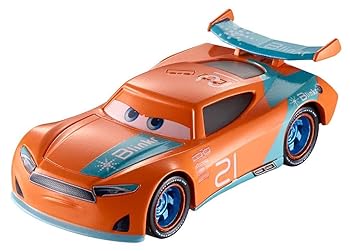 【中古】カーズ3 / 差し交わす読み込む マテル 1:55 ダイキャスト ミニカー 1容器に並べる ライアン・\
