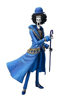 【中古】フィギュアーツZERO ONE PIECE ブルック-ONE PIECE 20周年 ver.- 約210mm ABS&PVC製 塗装済み完成品フィギュア