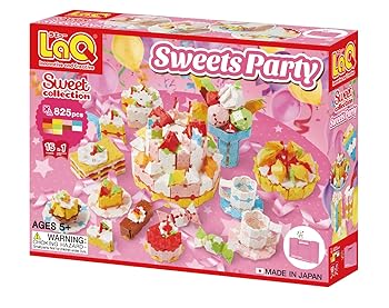 【中古】Yoshiritsu ラキュー LaQ スイートコレクション スイーツパーティ Sweet Collection SWEETS PARTY