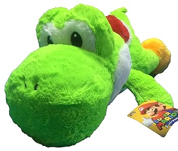 【中古】スーパーマリオ 特大サイズ クタッとぬいぐるみ ヨッシー みどりヨッシー 単品