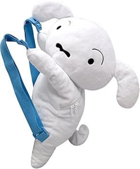 【中古】クレヨンしんちゃん シロ おんぶリュック ぬいぐるみ 高さ42cm画像