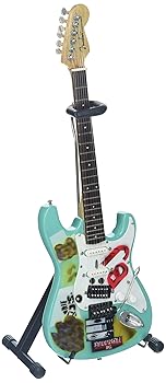 【中古】AXE HEAVEN アックスヘブン ビリー・ジョー・アームストロング ブルー ミニチュア エレキギター Billie Jo Armstrong \"Blue\" Mini Guitar