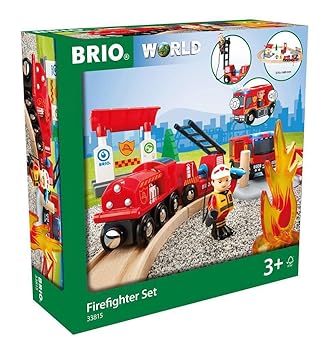 【中古】BRIO WORLD ファイヤーレスキューセット 33815