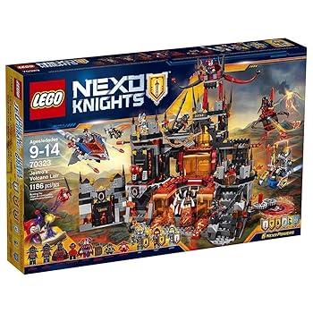 【中古】レゴ LEGO ネックスナイツ 悪のメガマグマお寺さま 70323